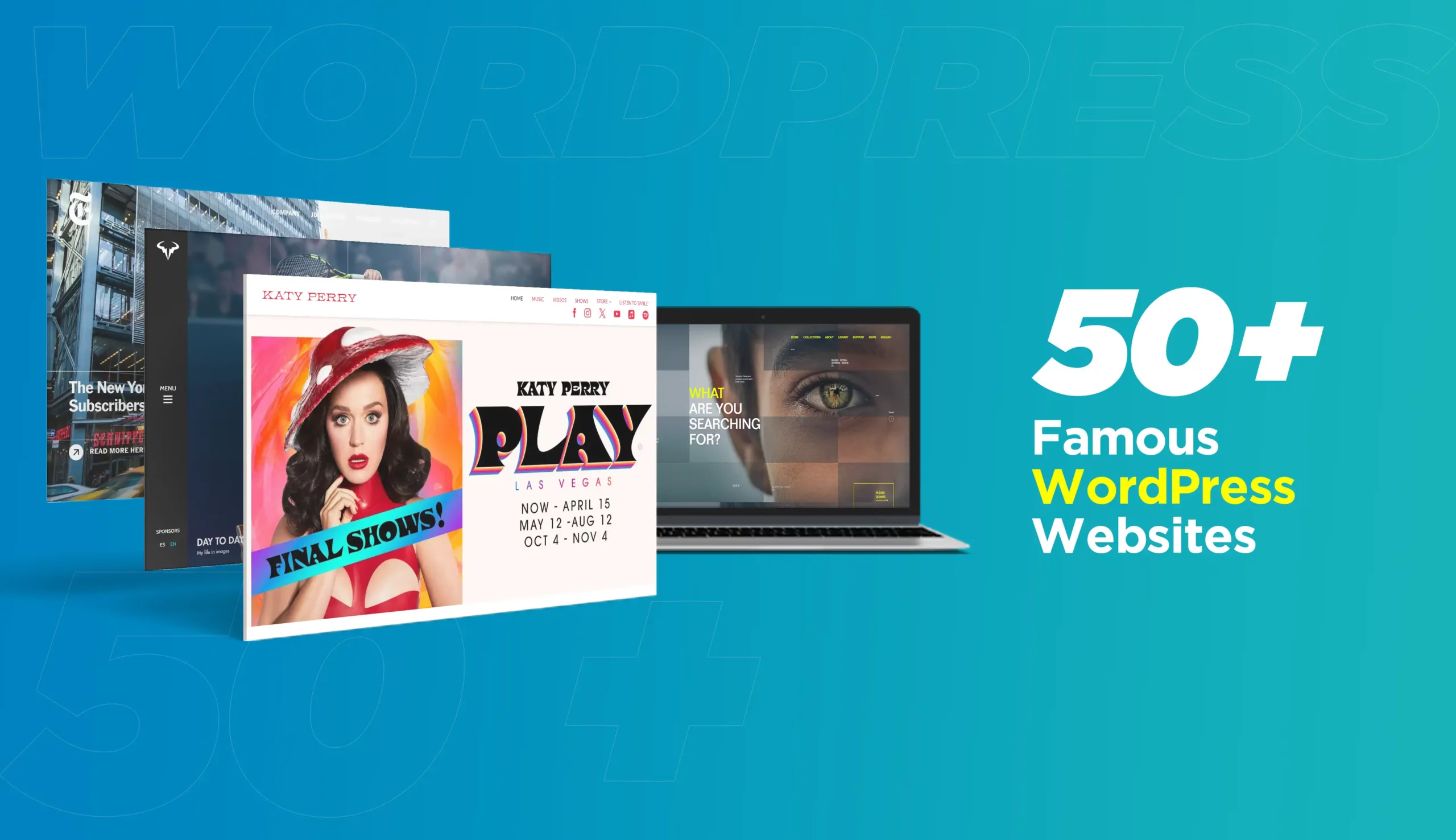 Best 50+ Famous WordPress Website Examples