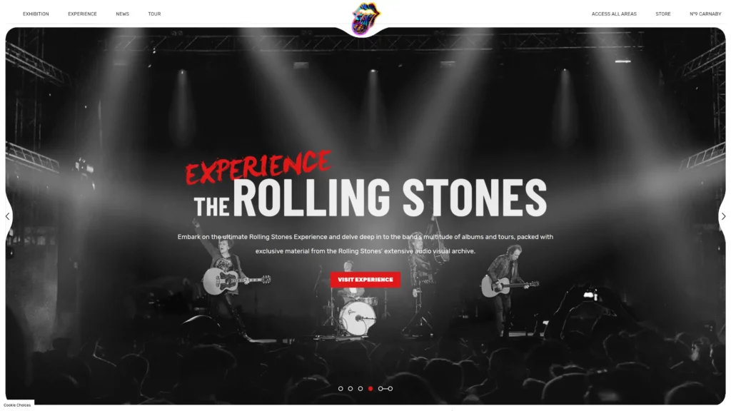 Rolling-stones-wordpress-site-screenshot