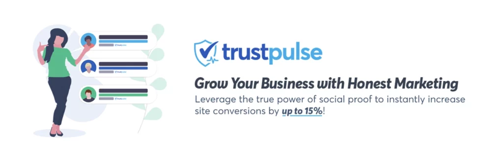 FOMO & social proof notifications by trustpulse