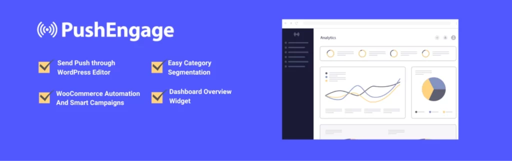 web & app push notification by PushEngage