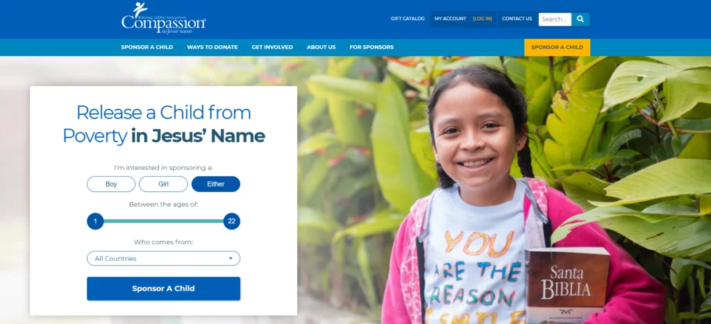 compassion international home page
