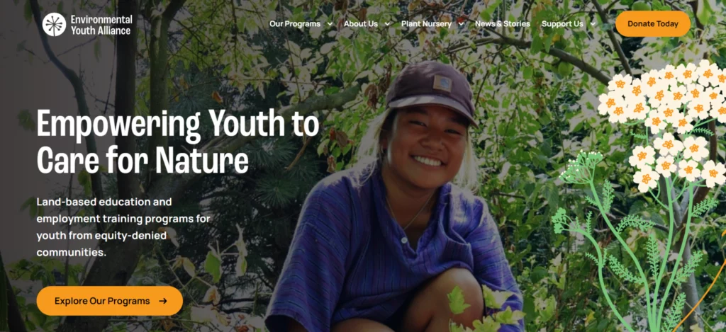 environmental youth alliance home page