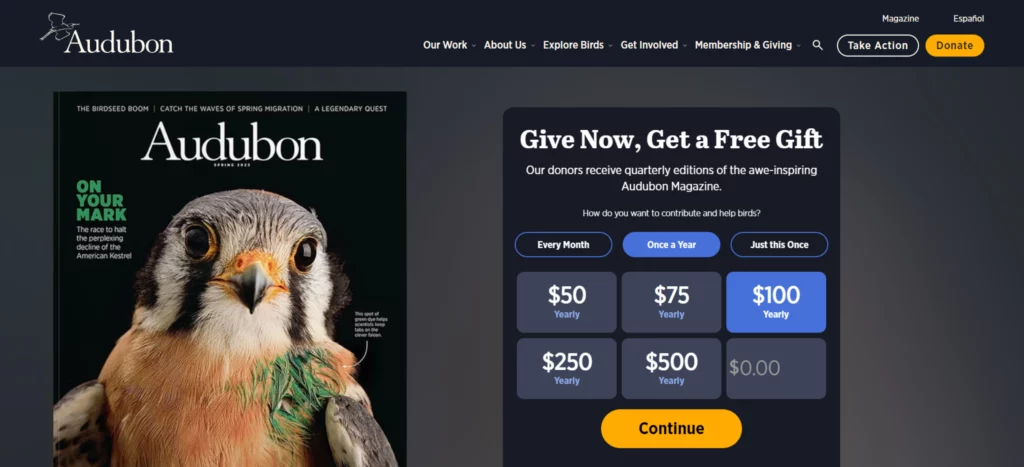 national audubon society home page