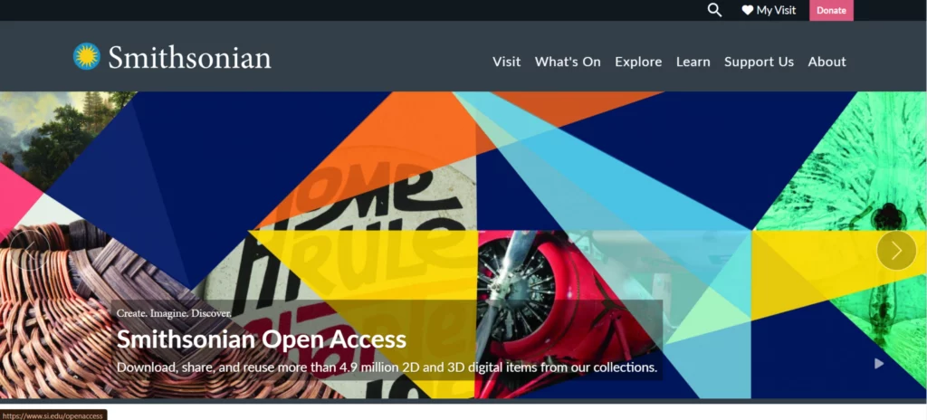 smithsonian institution home page