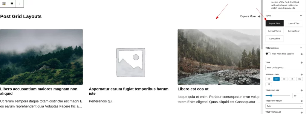 displaying-default-layout