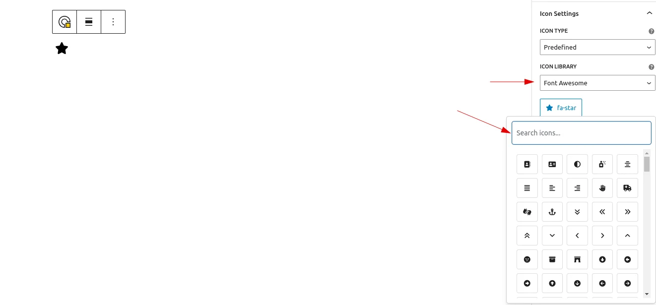 font-awesome-icon-selecting