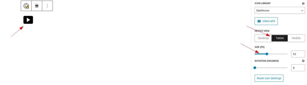 setting-icon-size-for-tablet