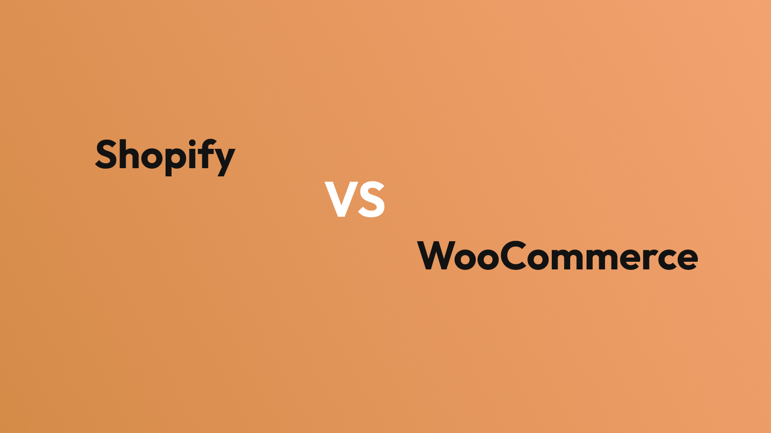 shopify vs woocommerce