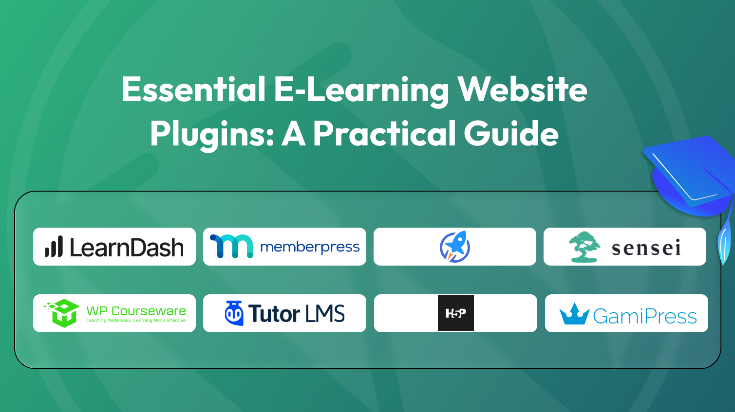 wordpress plugins for elearning sites