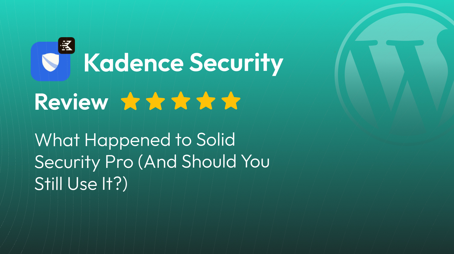 Kadence Security Review