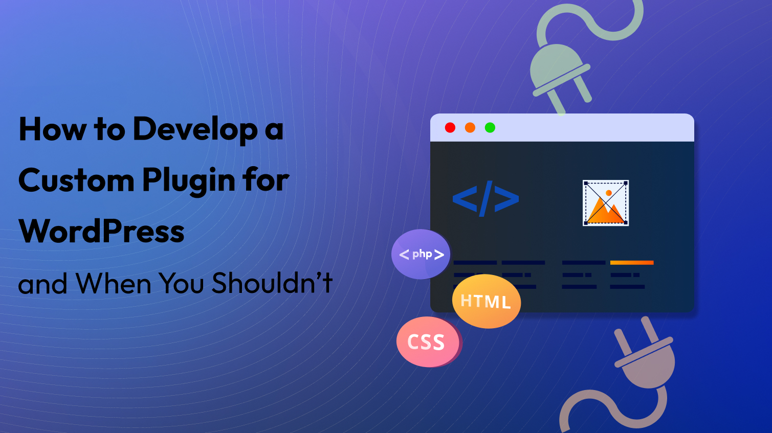 Development of custom plugin for WordPress